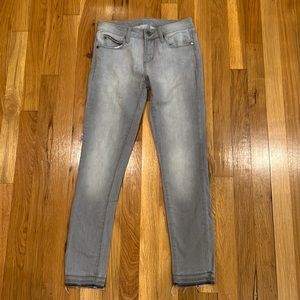Articles of society grey cropped jeans
